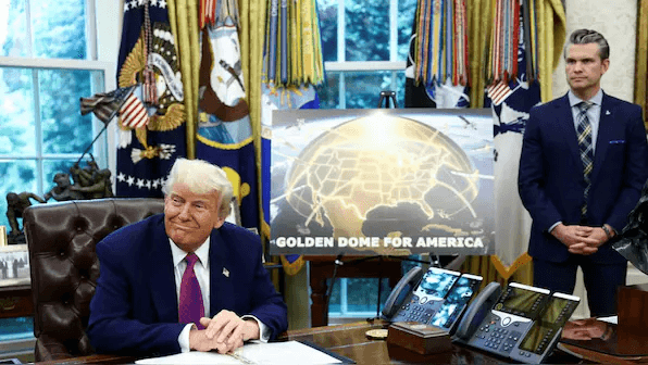 Trump Unveils $175 Billion ‘Golden Dome’ Missile Defense Shield with Space-Based Lasers