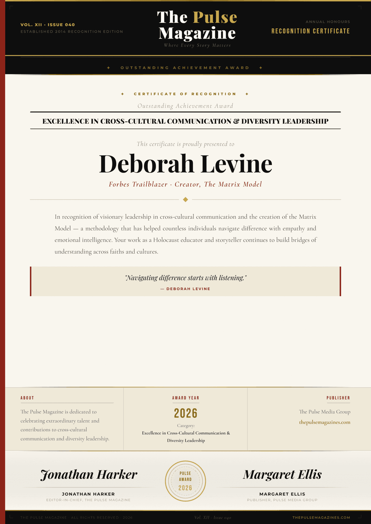 Deborah Levine COR