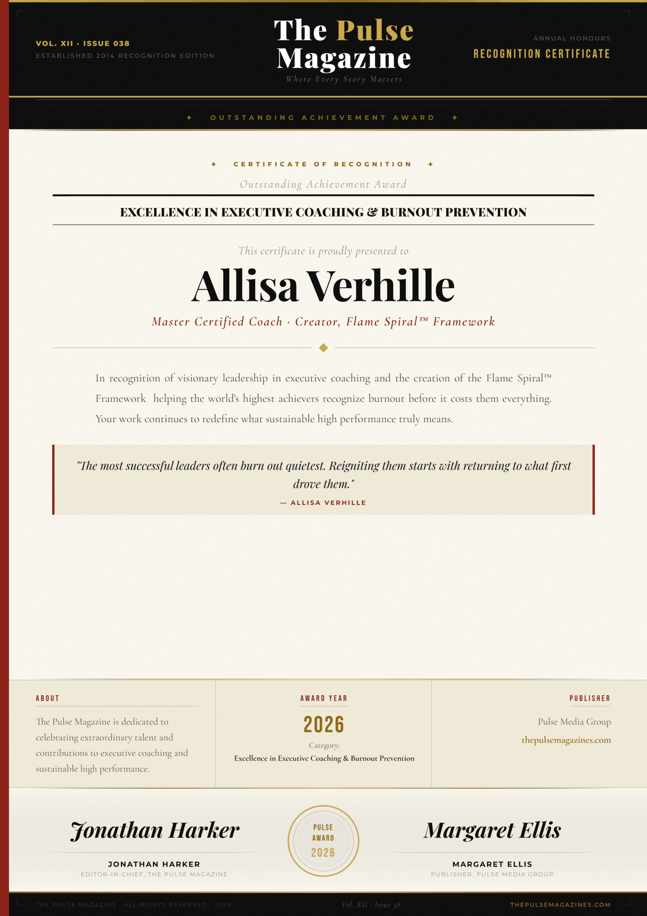 Allisa Verhille COR